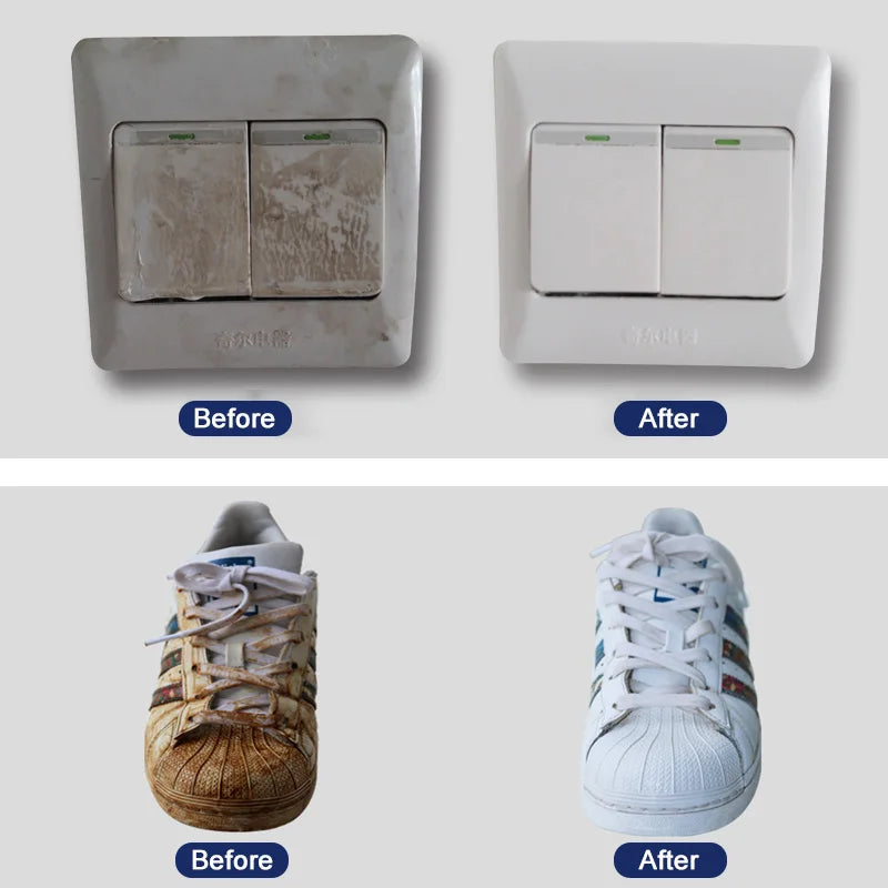 100 pièces/lot Éponge magique en mélamine pour tout nettoyer.