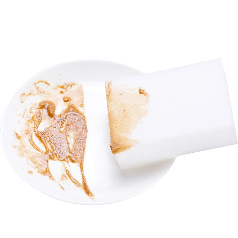 100 pièces/lot Éponge magique en mélamine pour tout nettoyer.