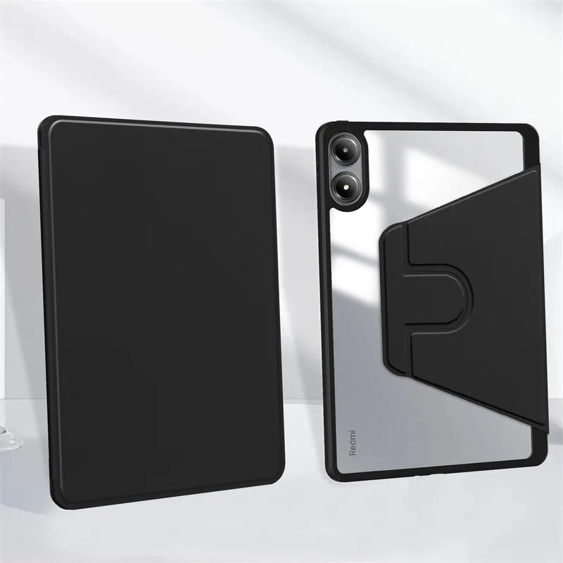 Coque rotative 360° pour Redmi Pad Pro 12,1" – Housse magnétique avec porte-stylet.
