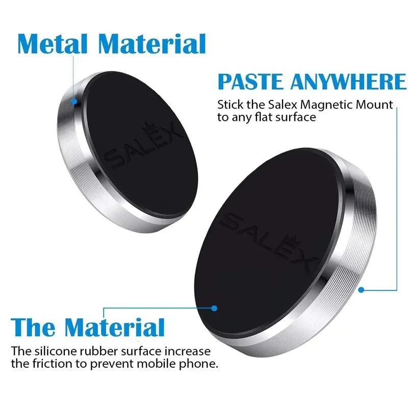 Support téléphone magnétique universel pour voiture – Tableau de bord ou mur.