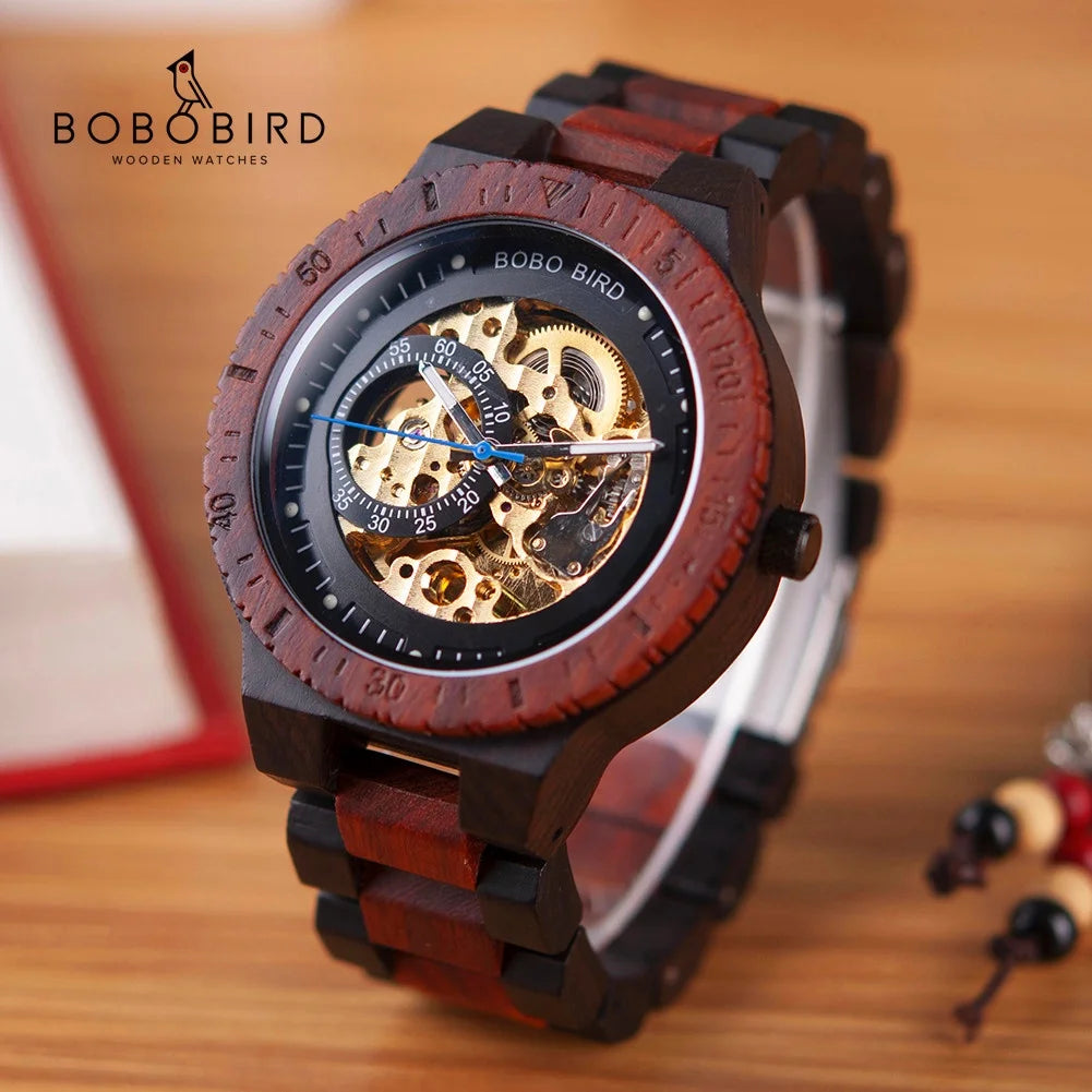Montres automatiques pour hommes BOBO BIRD