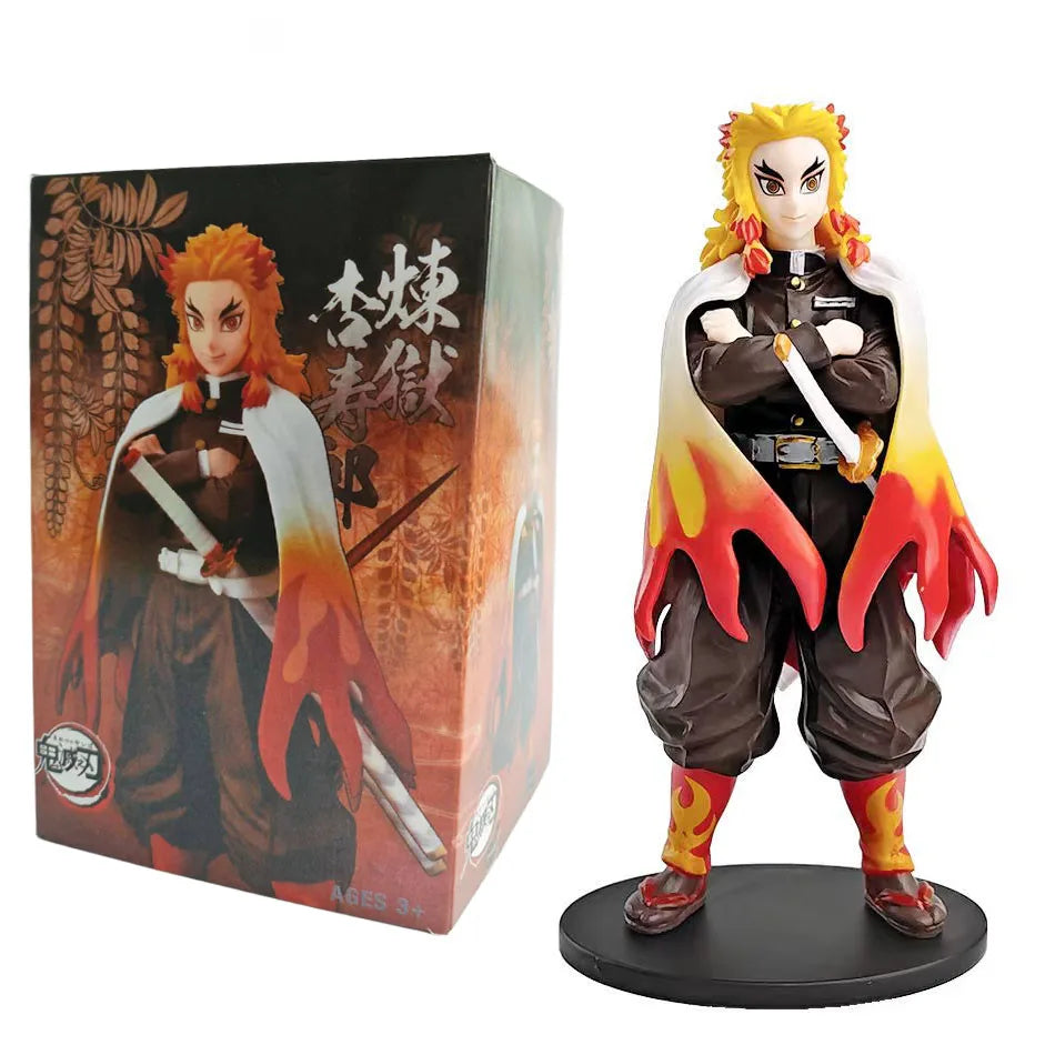 Figurine Demon Slayer – Tanjiro, Zenitsu ou Nezuko – Modèle PVC.