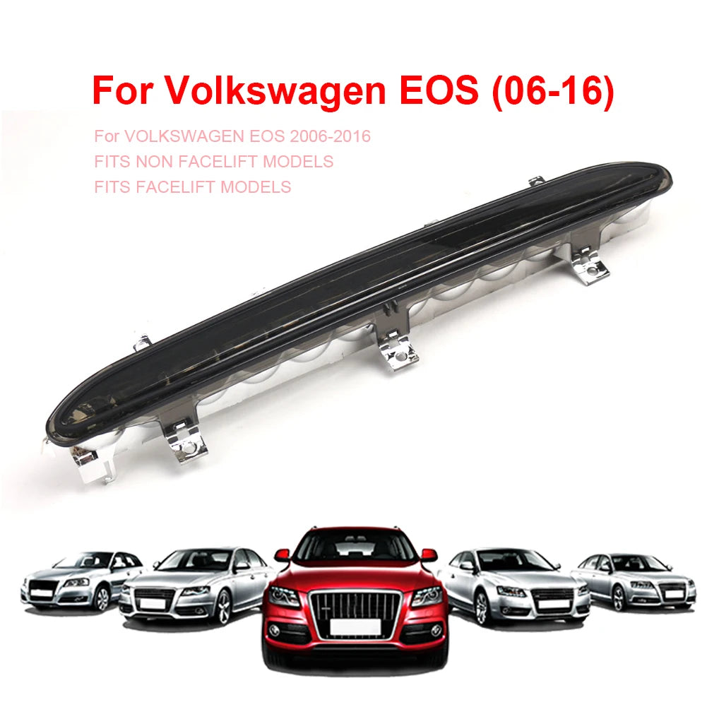 Feu stop arrière haute position compatible Volkswagen EOS (2006 à 2016).