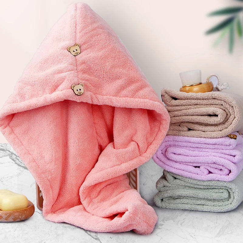 Bonnet serviette microfibre – Séchage rapide – Ultra absorbant.