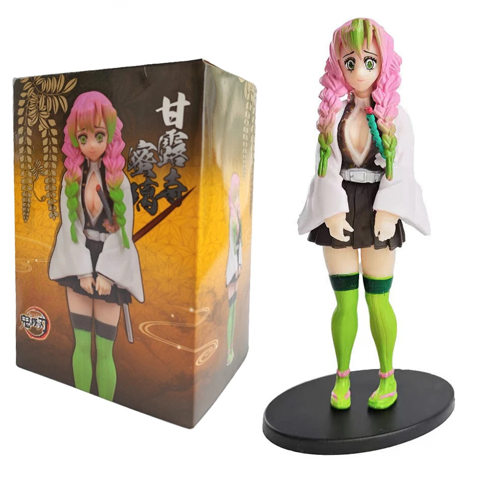 Figurine Demon Slayer – Tanjiro, Zenitsu ou Nezuko – Modèle PVC.