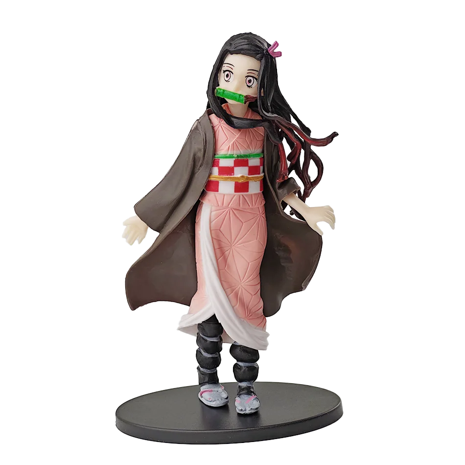 Figurine Demon Slayer – Tanjiro, Zenitsu ou Nezuko – Modèle PVC.