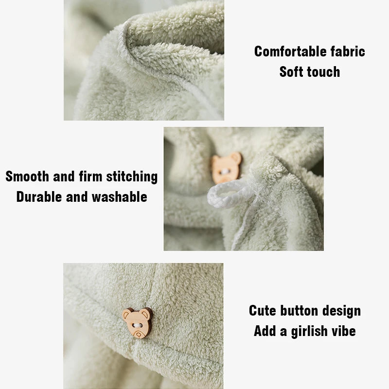 Bonnet serviette microfibre – Séchage rapide – Ultra absorbant.