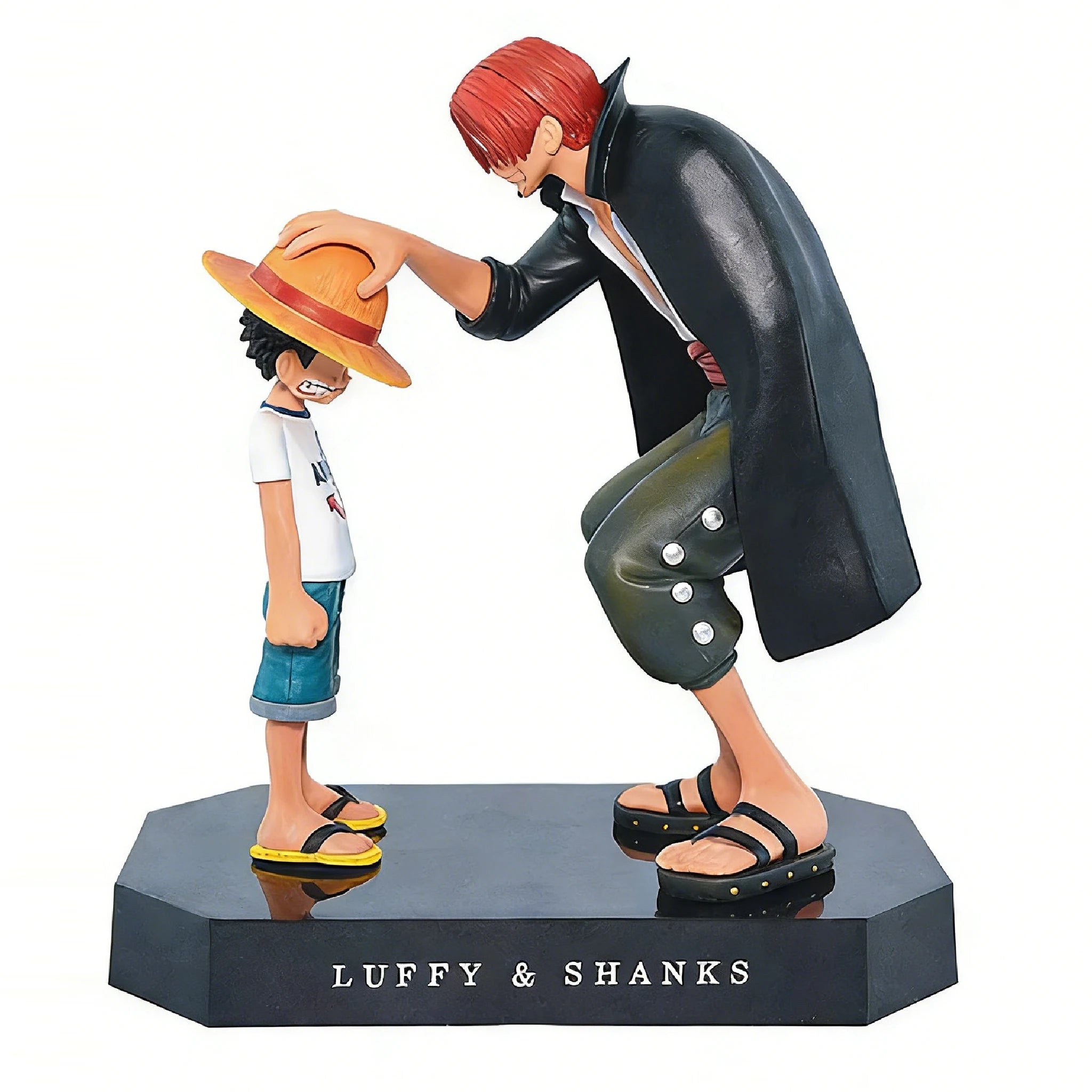 Figurine One Piece – Luffy, Shanks, Zoro, Sanji, Ace ou Sabo – 18 cm.