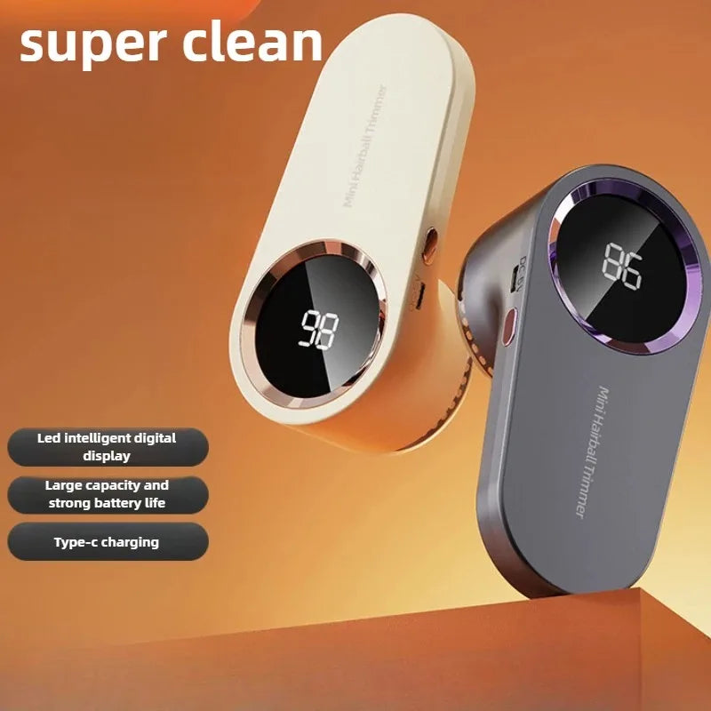 Rasoir anti-bouloches électrique rechargeable USB – Pour vêtements et poils d’animaux.