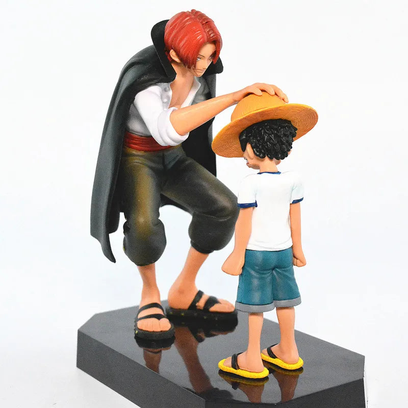Figurine One Piece – Luffy, Shanks, Zoro, Sanji, Ace ou Sabo – 18 cm.