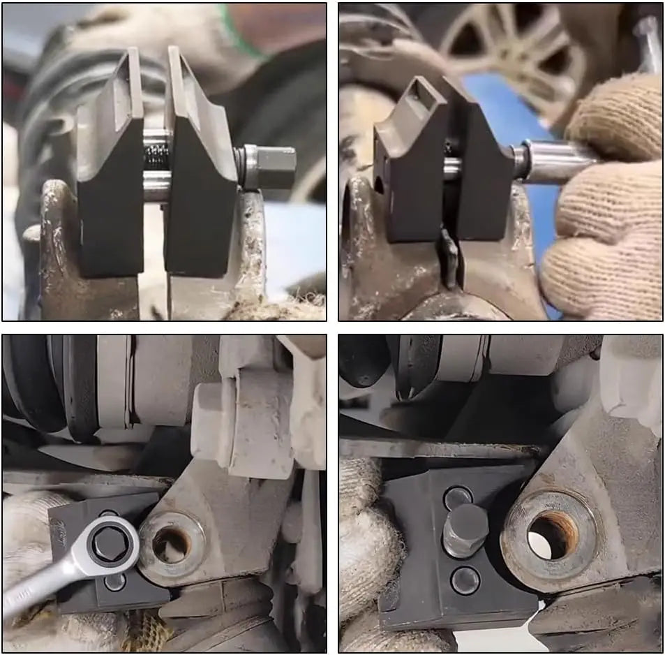 Écarteur de moyeu et jambe de suspension – Outil universel pour amortisseur.