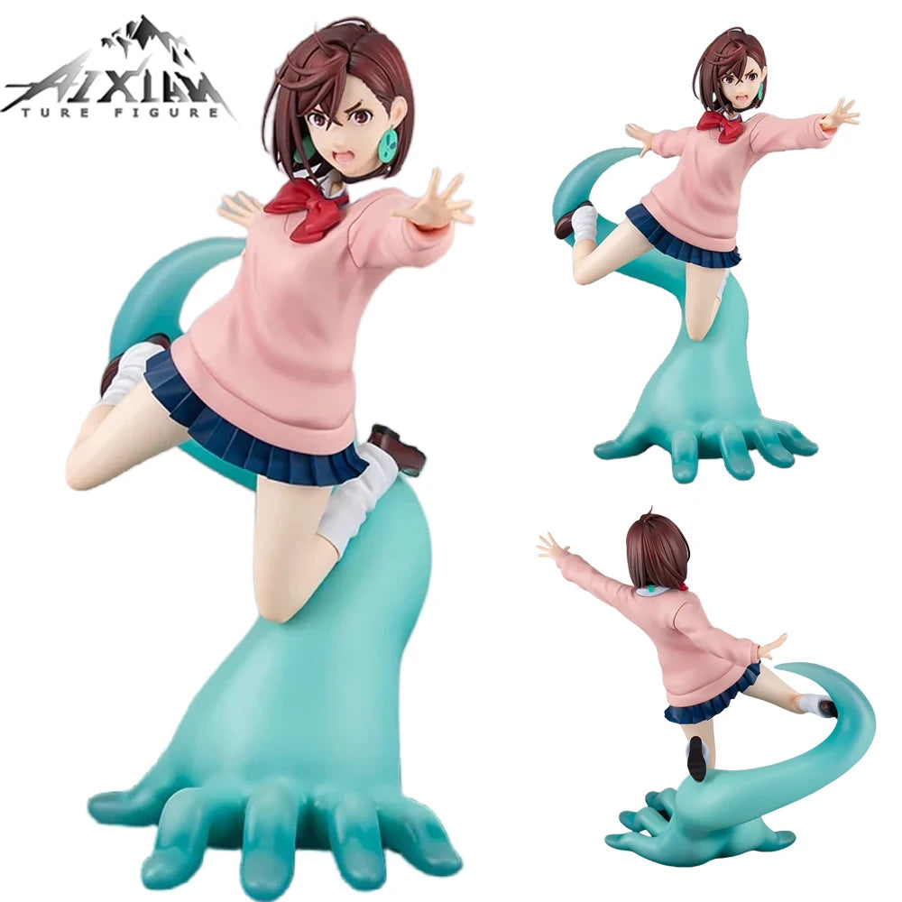 Figurine Dandadan Momo Ayase & Okarun – 8 cm – Modèle de collection.