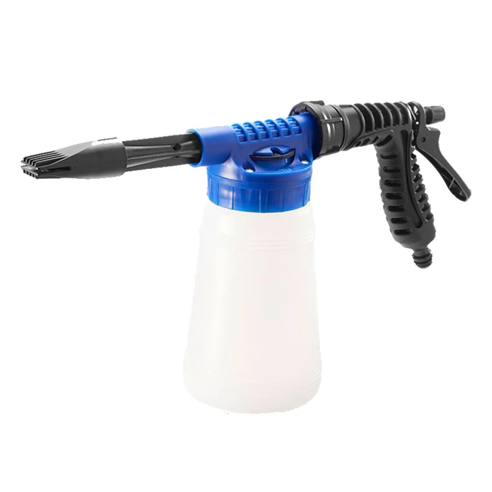 Pistolet à mousse pour lavage de voiture, pulvérisateur réglable pour mousse de neige, accessoires de voiture adaptés au nettoyage de la voiture et au jardin.