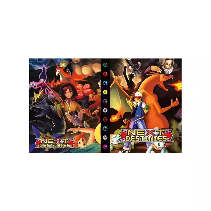 Album de cartes Pokémon Charizard – 240 cartes – Classeur de collection enfant.