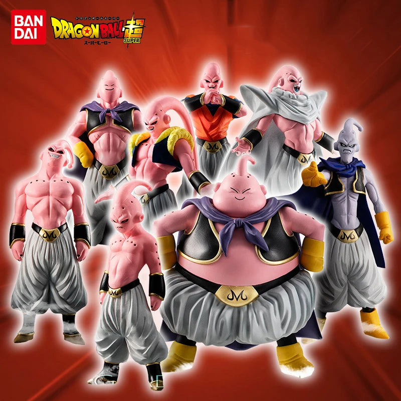 Lot de 8 figurines Dragon Ball Z Majin Buu – PVC – Collection.