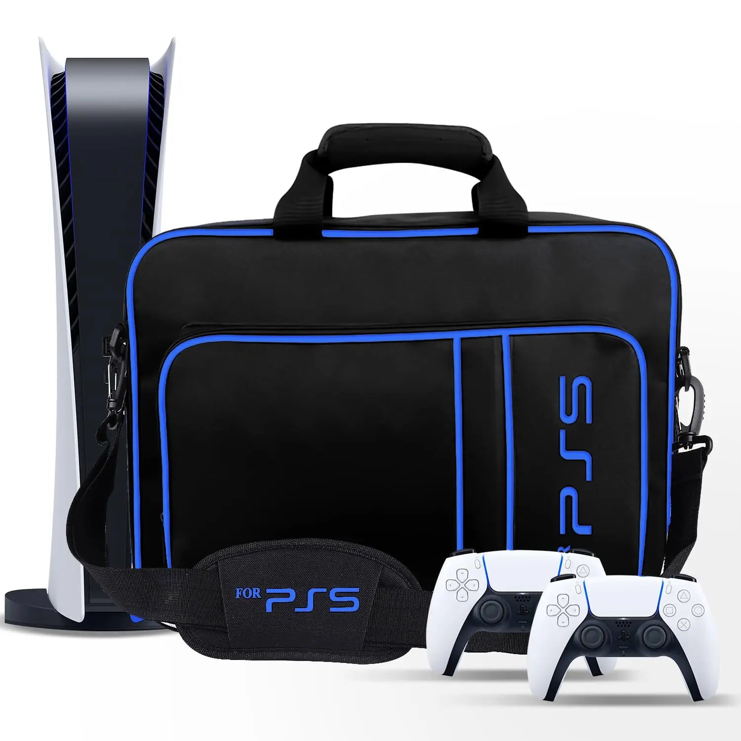 Sac de transport pour PS5 – Housse de protection pour console et accessoires.