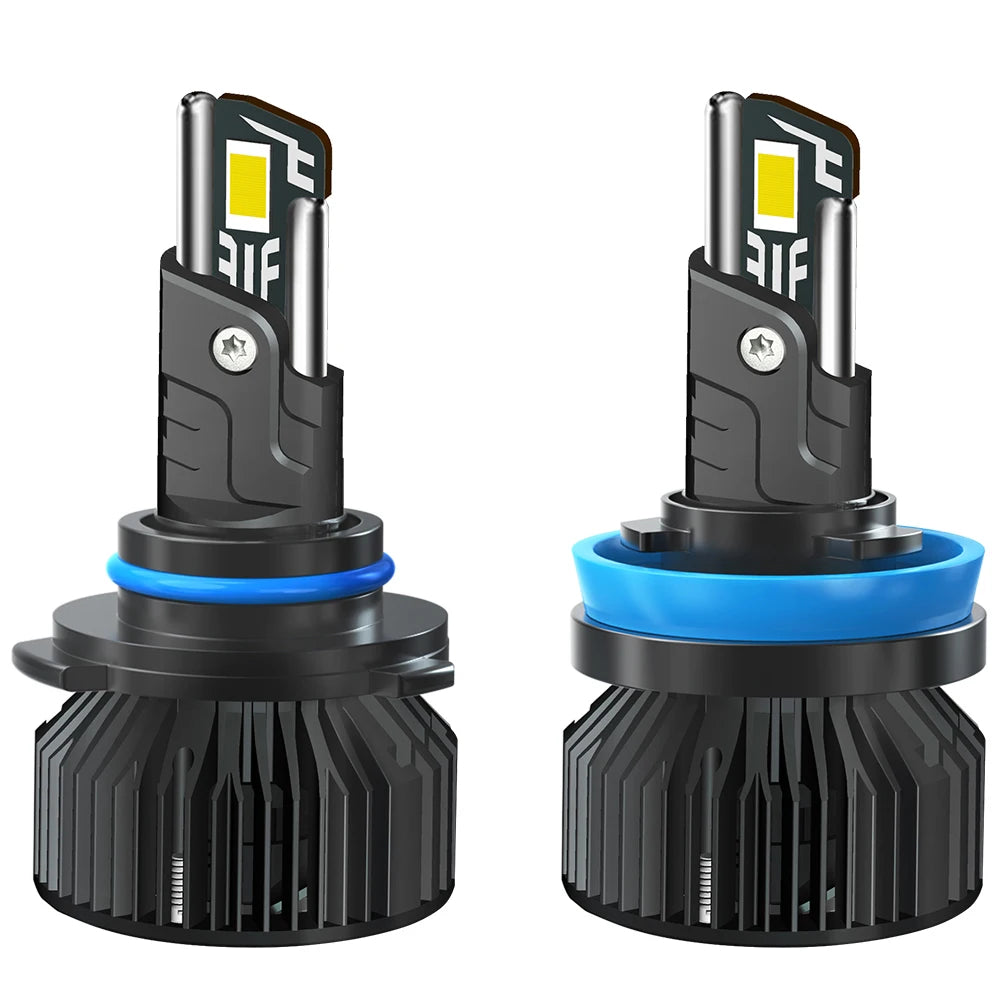 Lot 2 ampoules LED H11 pour voiture – Antibrouillard, étanches IP68, 200W.