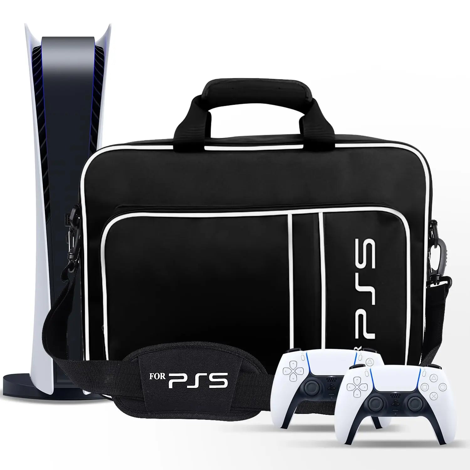 Sac de transport pour PS5 – Housse de protection pour console et accessoires.