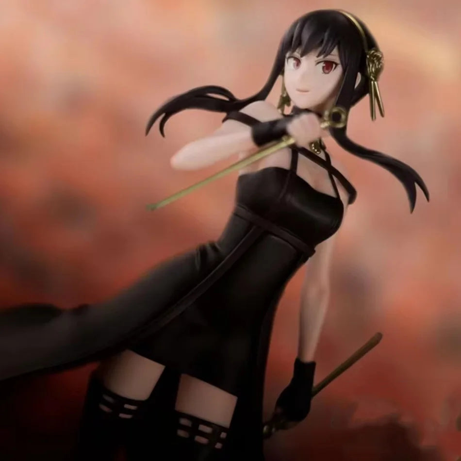 Figurine SPY×FAMILY Anya & Yor Forger – 16 cm – Modèle de collection.