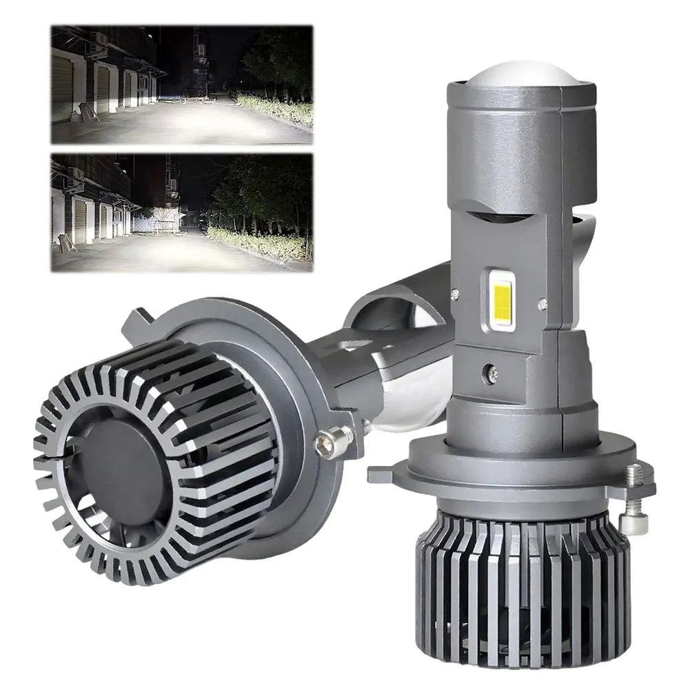 Ampoule phare LED H4 – Haute luminosité – IP67 – 50 000 h de durée de vie.