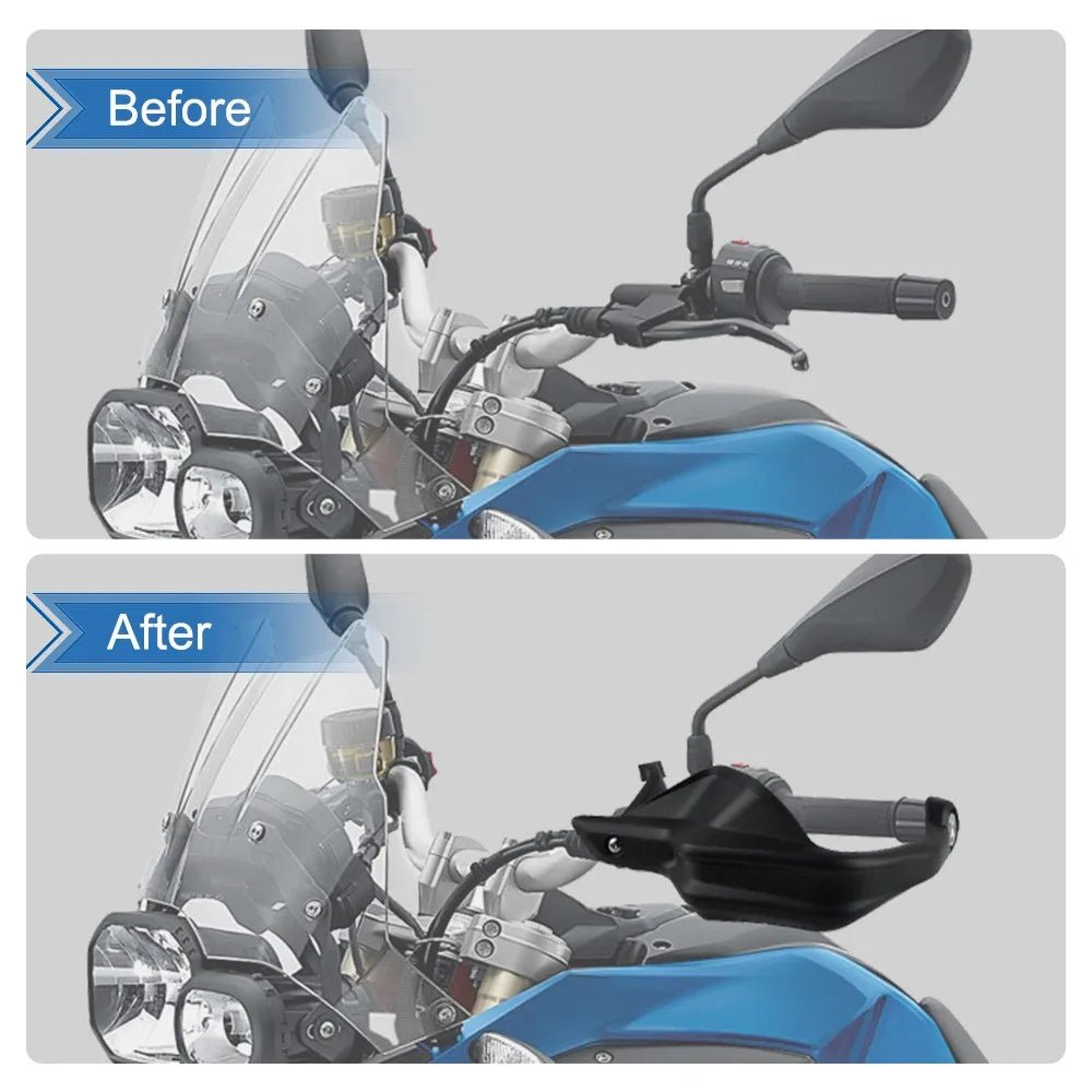 Protège-Mains & Déflecteurs pour BMW GS / XR – Confort & Sécurité.