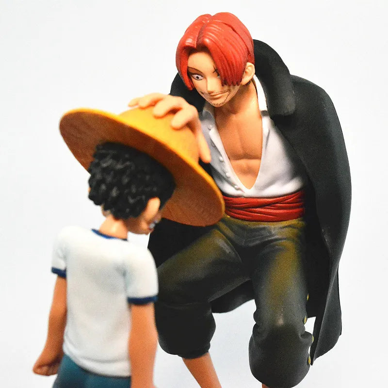 Figurine One Piece – Luffy, Shanks, Zoro, Sanji, Ace ou Sabo – 18 cm.