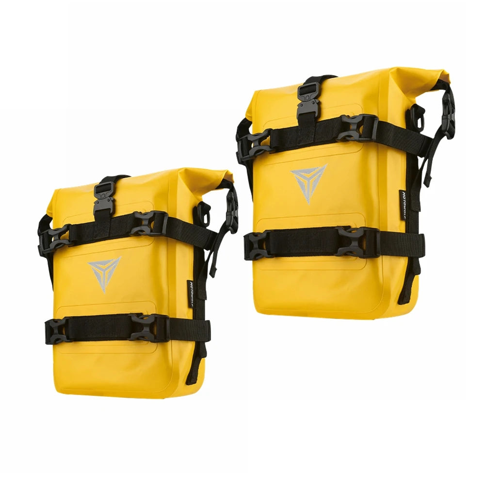 Sacoche étanche pour crash bars moto – BMW R1200GS/R1250GS & Honda NC750X/CB500X.