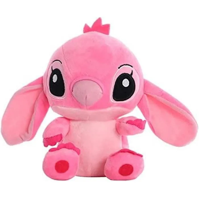 Peluche Angel, Lilo & Stitch Poupée Jouet Anime 18cm - Rose  Pour Enfants