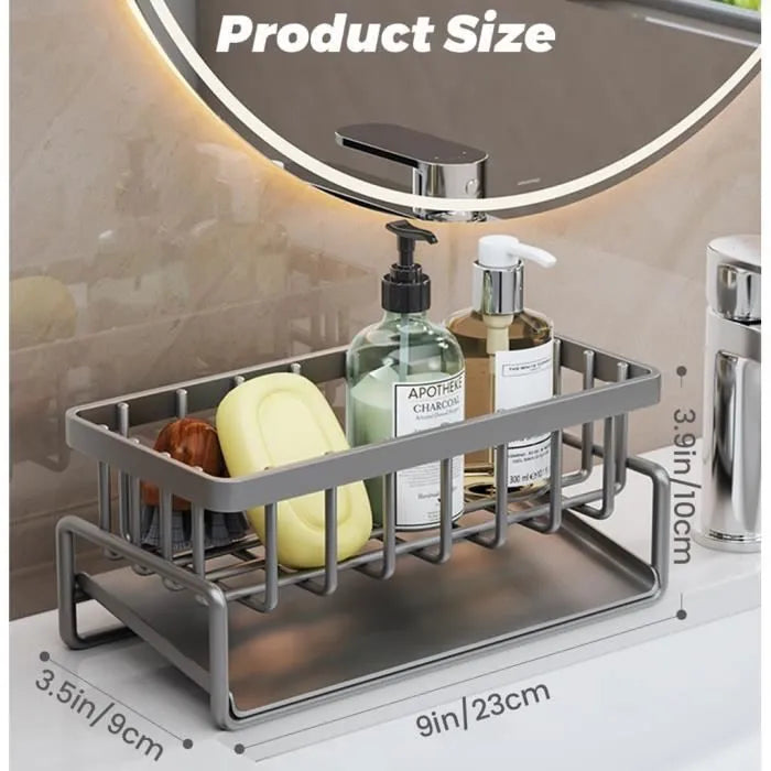 Porte Éponge - Organisateur Évier - Bac de Vidange