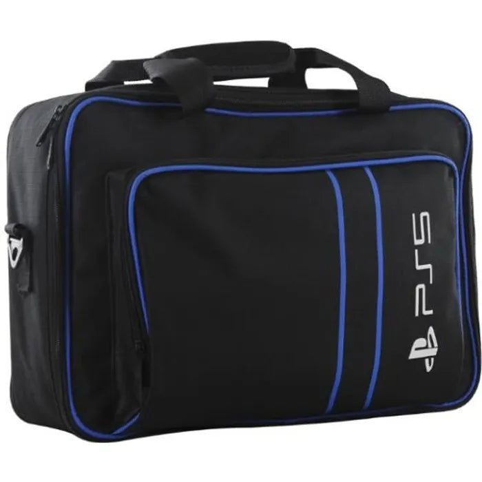Sac de transport - PS5 - Housse Gamebag - Bleu - Grande capacité - Protection console